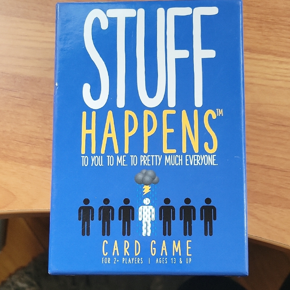 Stuff Happens Card Game Ages 13+